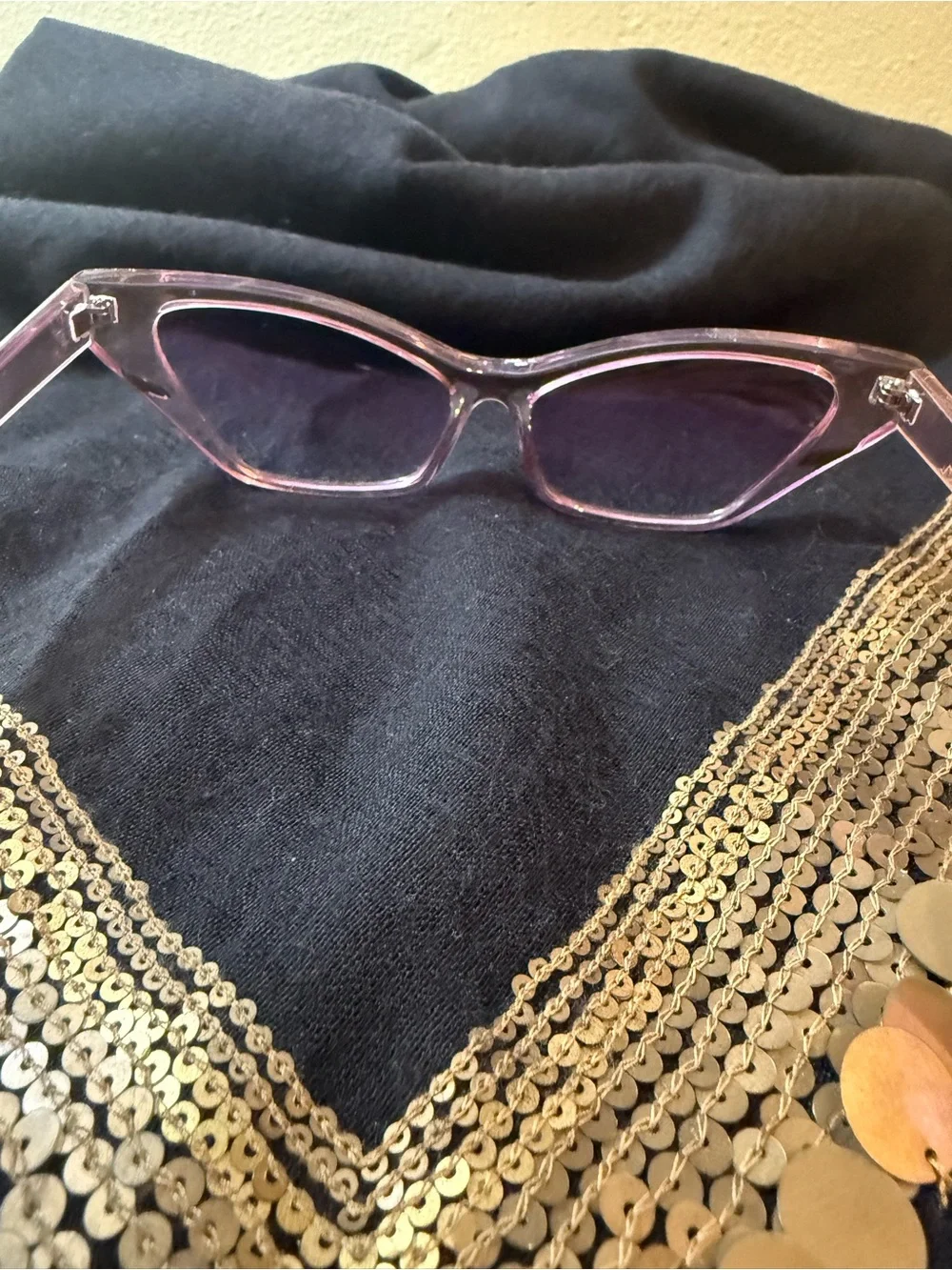 Purple Cat-Eye Sunglasses - Unbranded